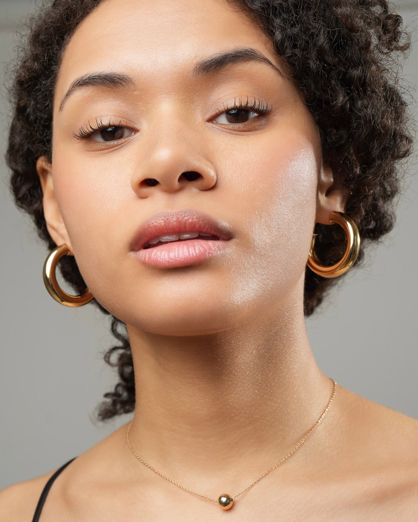 Demi Hoop Earrings