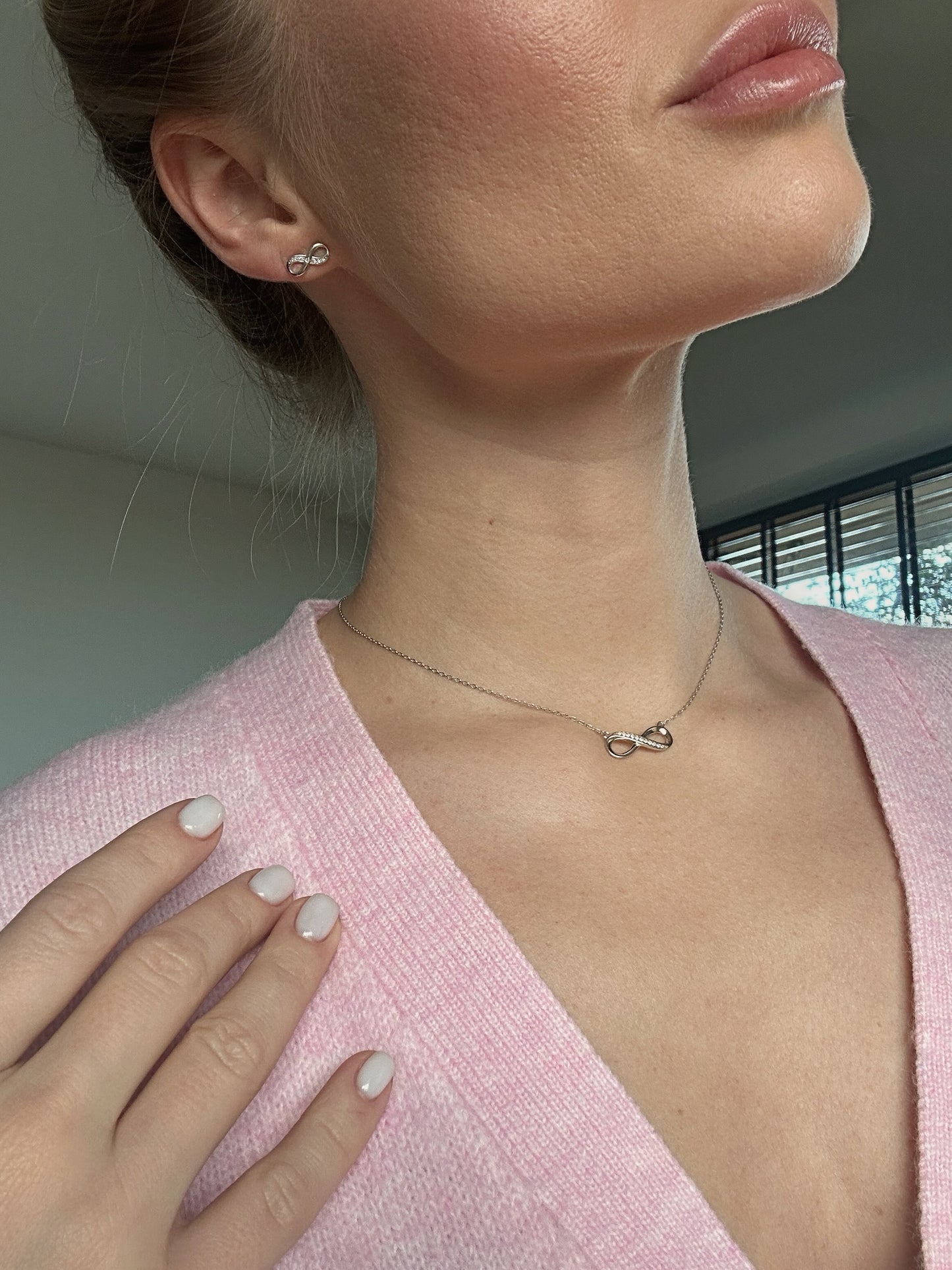 Infinity Ketting | 18kt 3-Micron Verguld