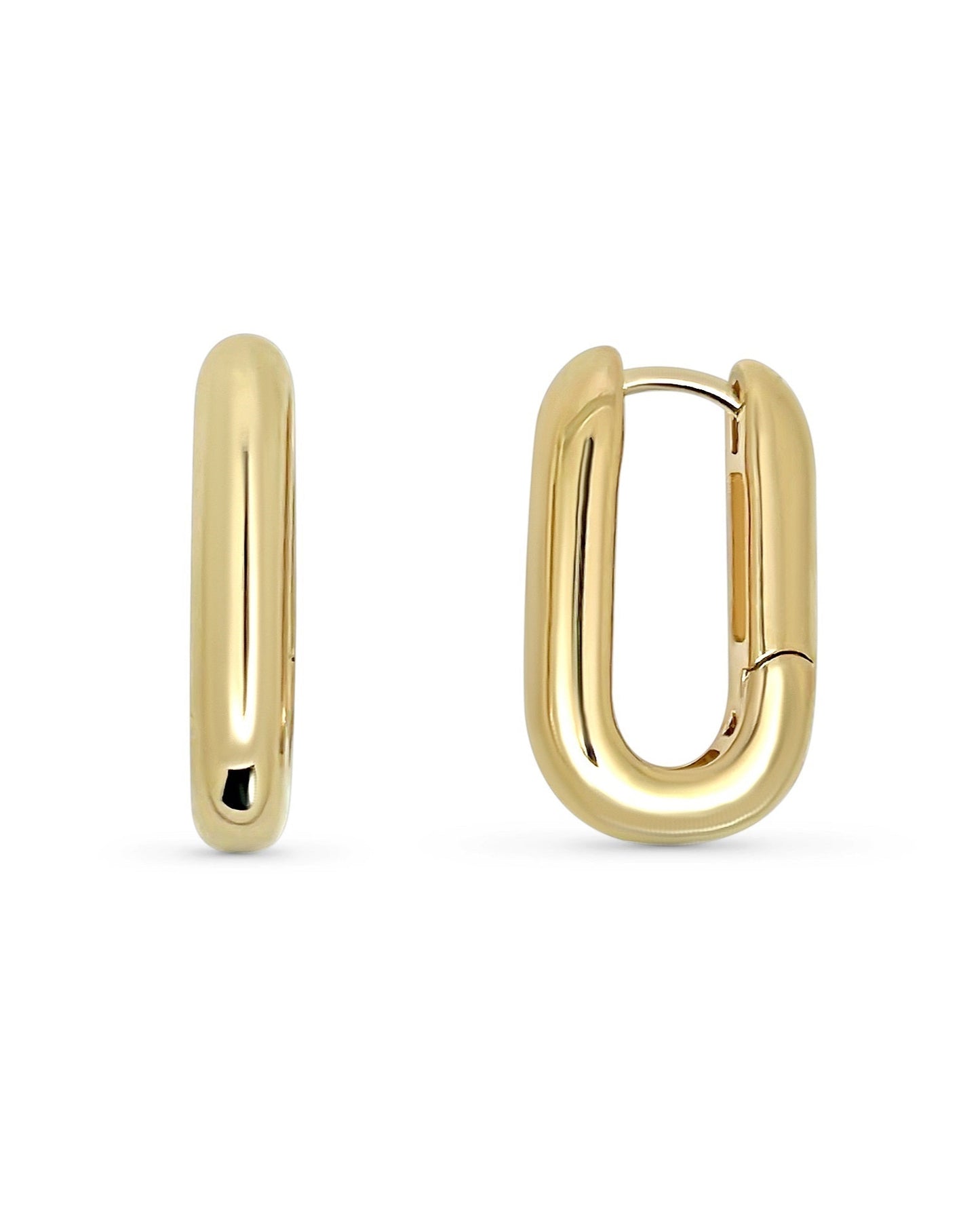 Forma Hoop Earrings | 18kt 3-Micron Gold-Plated