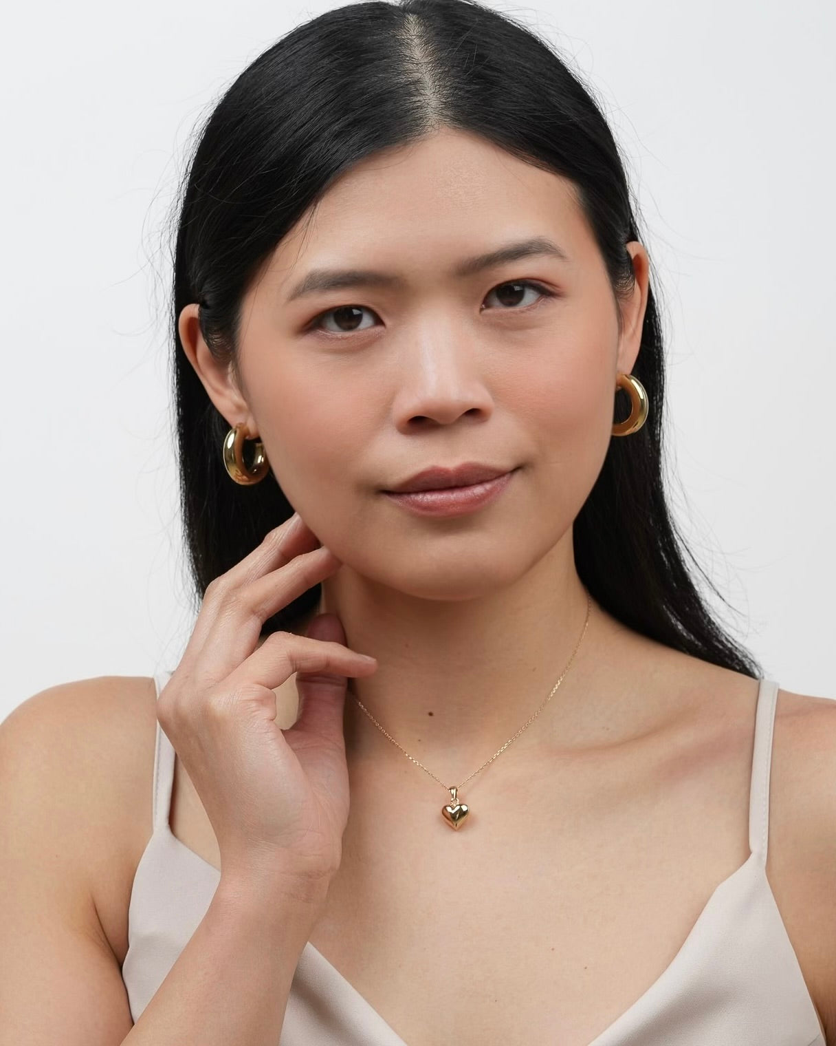 Nika Hoop Earrings