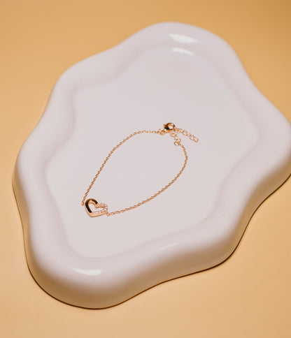 Heartfelt Bracelet | 18kt 3-Micron Gold-Plated