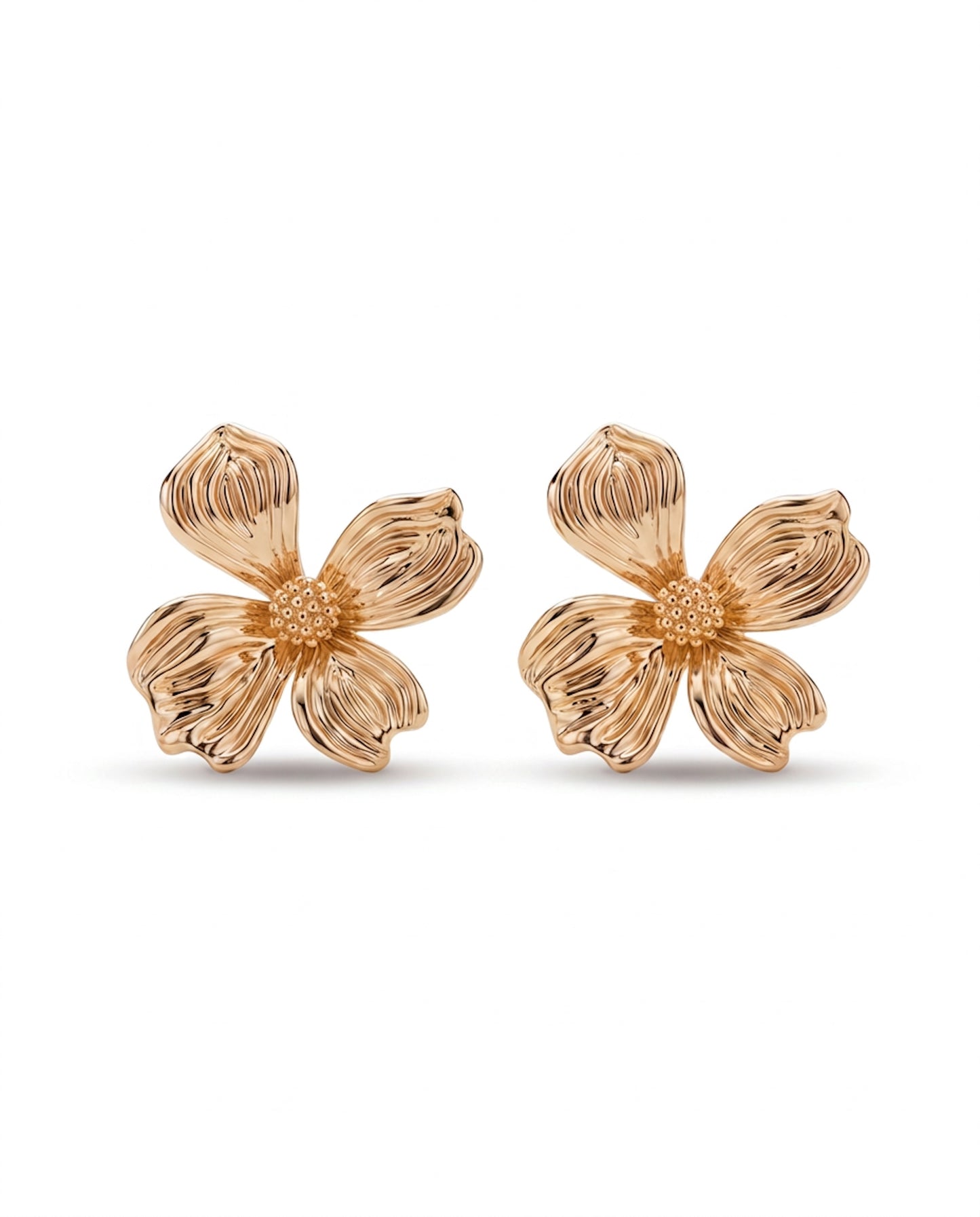 Boucles d’oreilles puces Flore