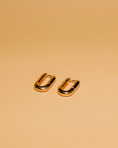 Forma Hoop Earrings | 18kt 3-Micron Gold-Plated
