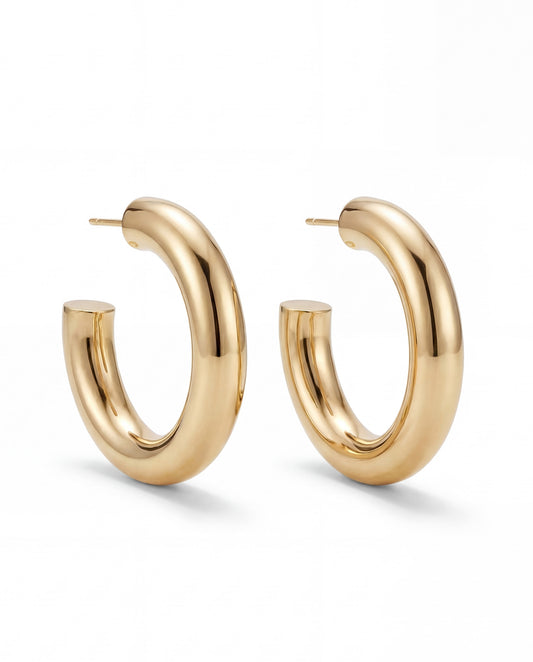 Demi Hoop Earrings