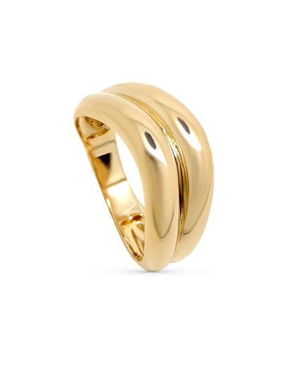 Harmony Ring | 18kt 3-Micron Gold-Plated