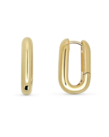 Forma Hoop Earrings | 18kt 3-Micron Gold-Plated