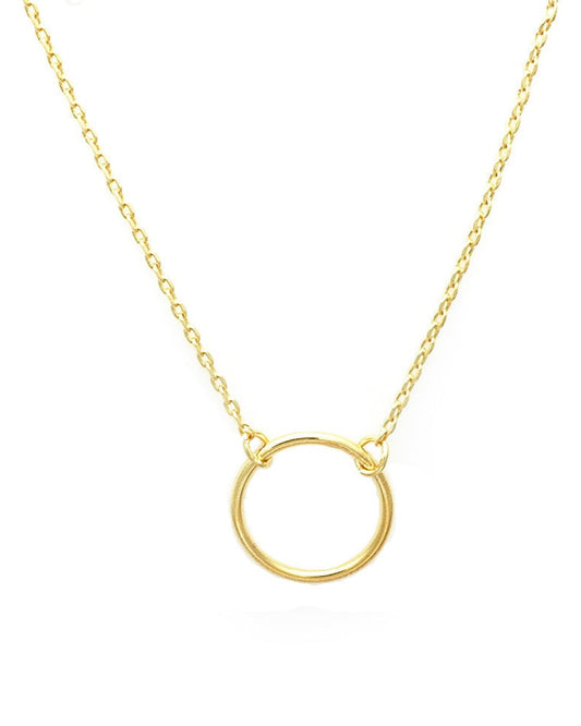 Aperture Necklace | 18kt 3-Micron Gold-Plated