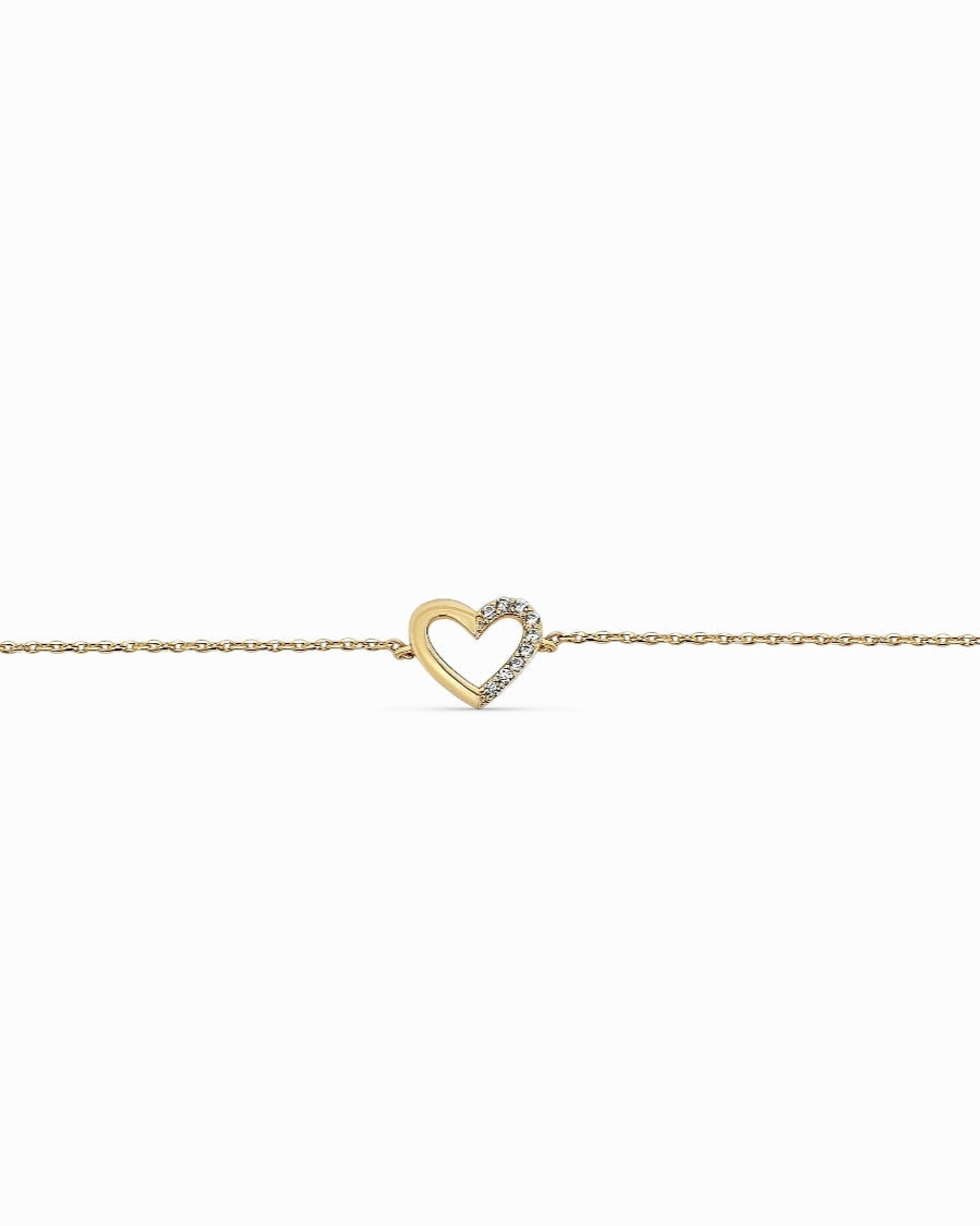 Heartfelt Bracelet | 18kt 3-Micron Gold-Plated