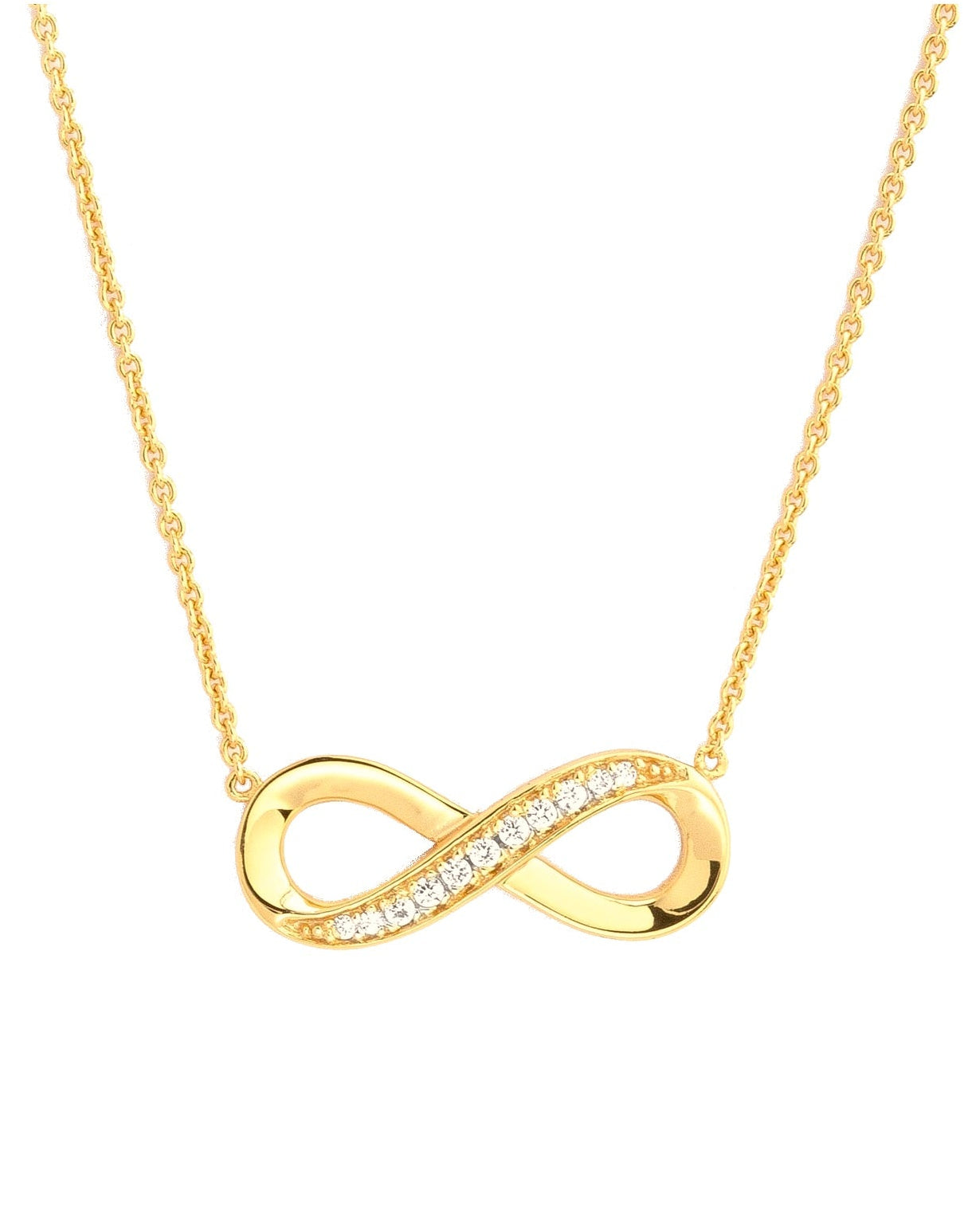 Infinity Necklace | 18kt 3-Micron Gold-Plated
