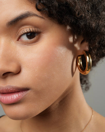 Demi Hoop Earrings