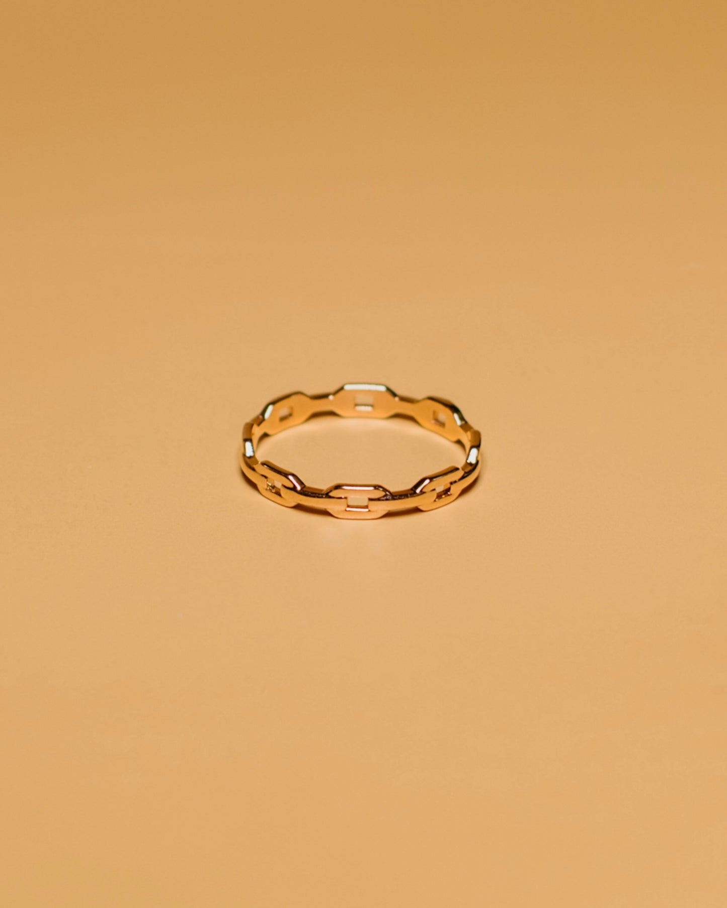 Nexus ring | 18kt 3-Micron Gold-Plated