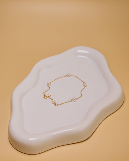 Lumière Bracelet |  Freshwater Pearl & Gold-Filled