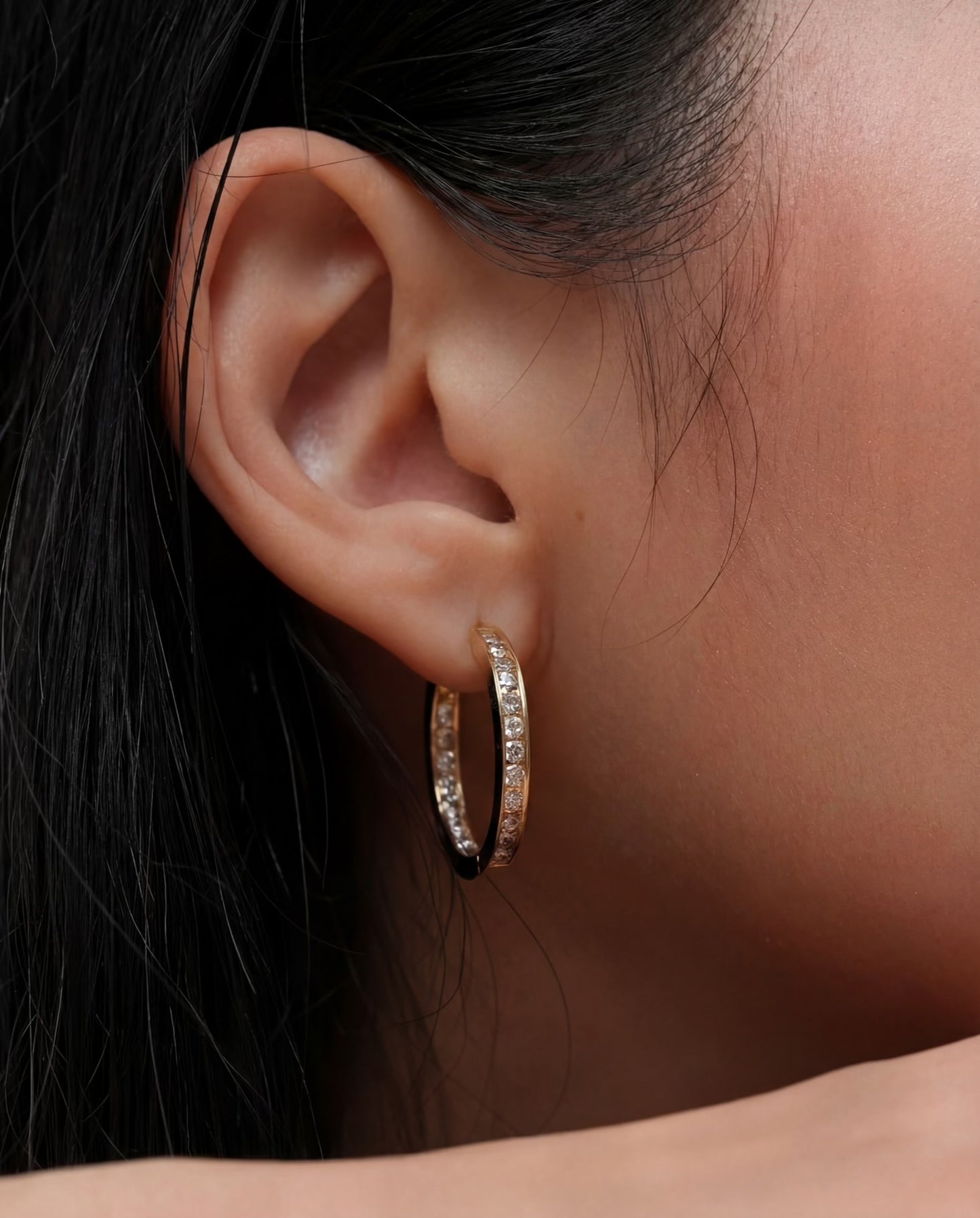 Lora Hoop Earrings