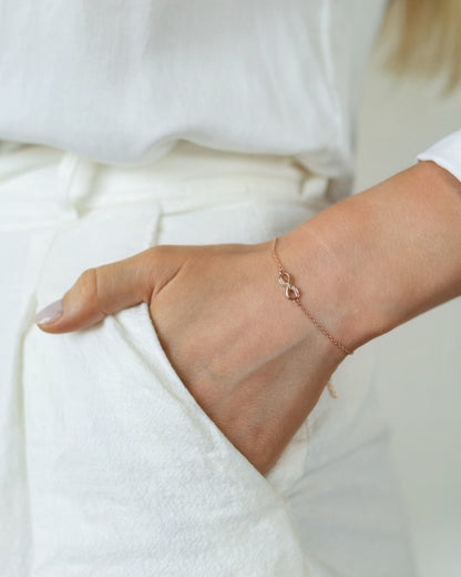 Infinity Bracelet | 18kt 3-Micron Gold-Plated