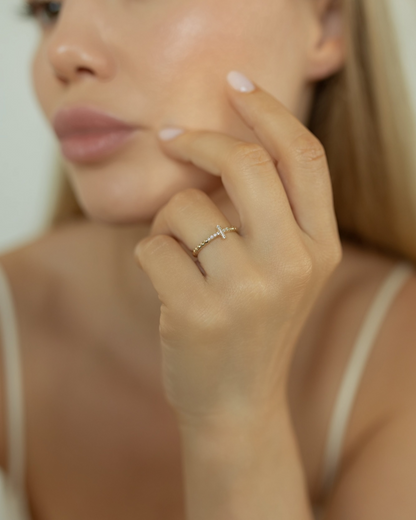 Faith Ring | 18kt 3-Micron Gold-Plated