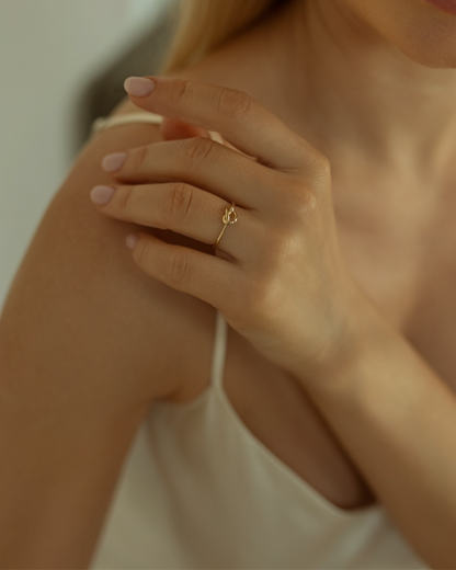 Entwine Ring | 18kt 3-Micron Gold-Plated