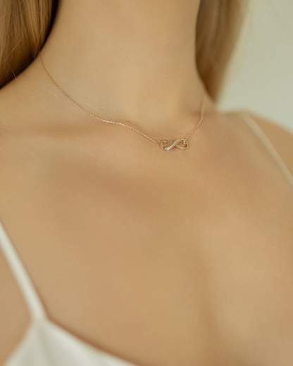 Infinity Necklace | 18kt 3-Micron Gold-Plated