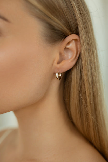 Grace Earrings | 18kt 3-Micron Gold-Plated