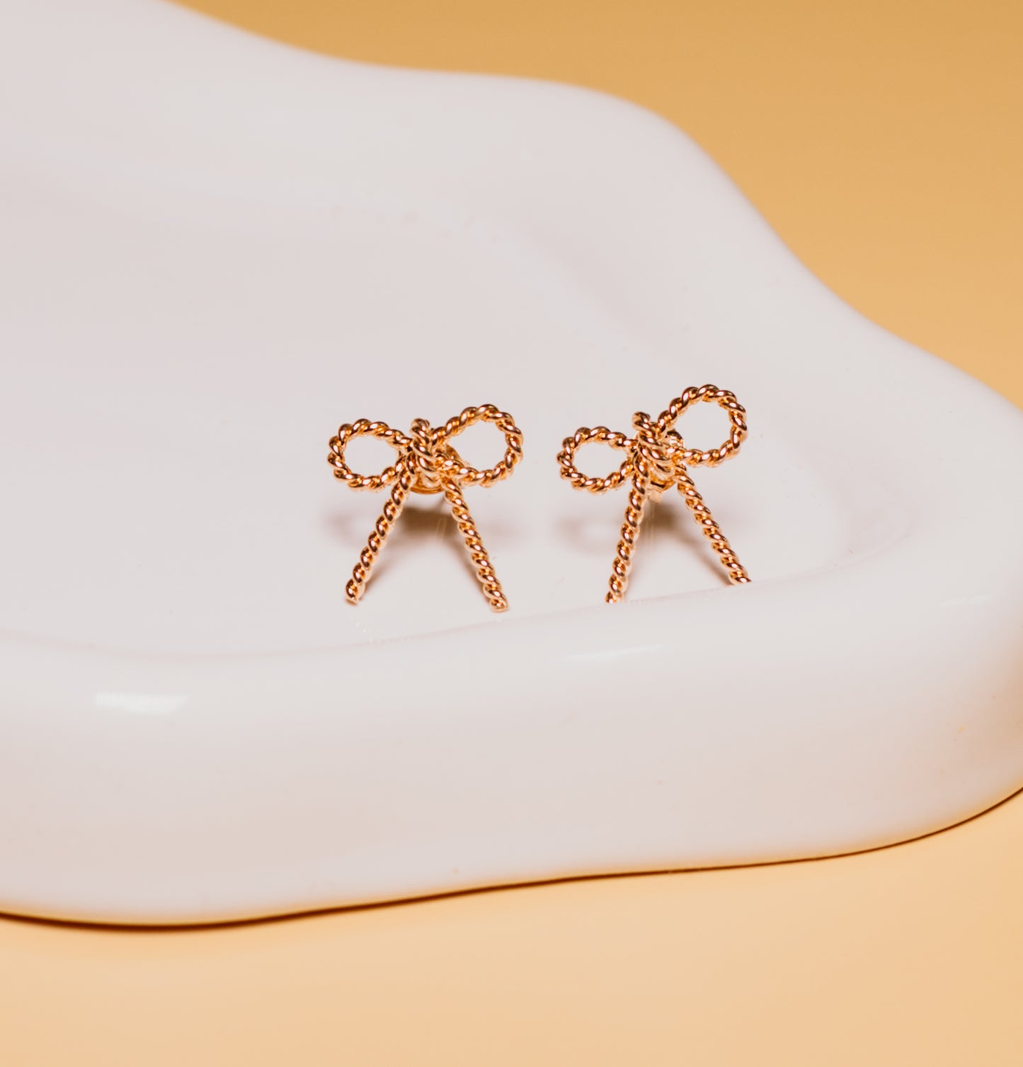 Noeud Earrings | 18kt 3-Micron Gold-Plated