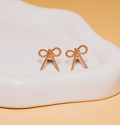 Noeud Earrings | 18kt 3-Micron Gold-Plated