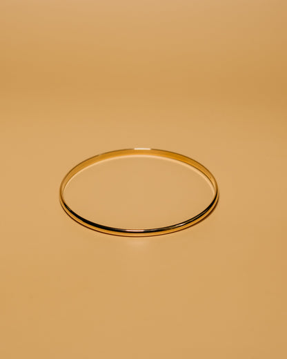 Serene Bangle | Gold-Filled