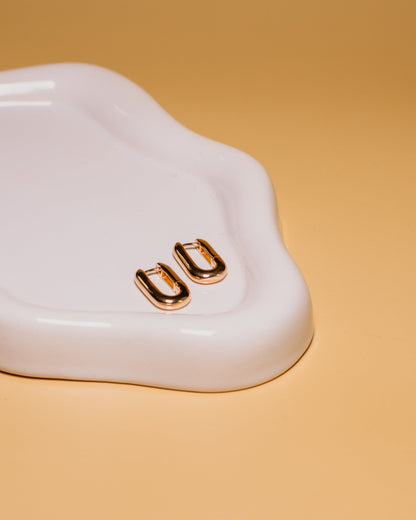 Forma Hoop Earrings | 18kt 3-Micron Gold-Plated