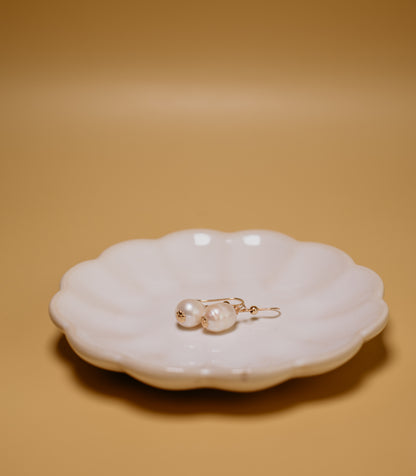 Aurora Earrings | Freshwater Pearl & Gold-Filled